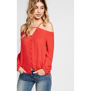 Express Cold Shoulder Blouse